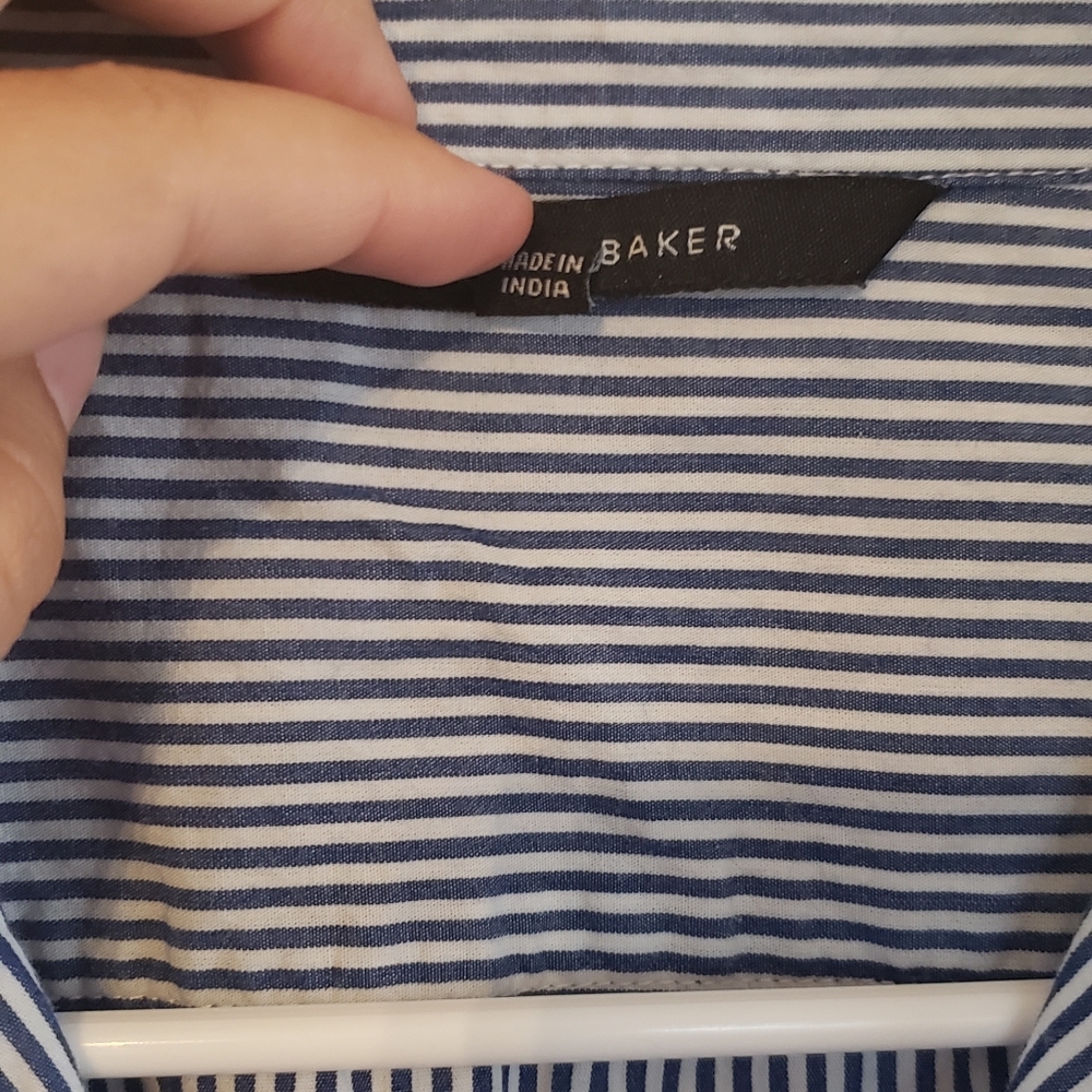 Walter Baker Pin Striped Top - Picture 3 of 10